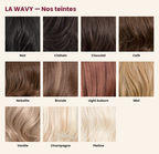 Nuancier La Wavy - teintes du plus foncé au plus clair