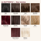Nuancier La Butterfly - teintes + Majirel