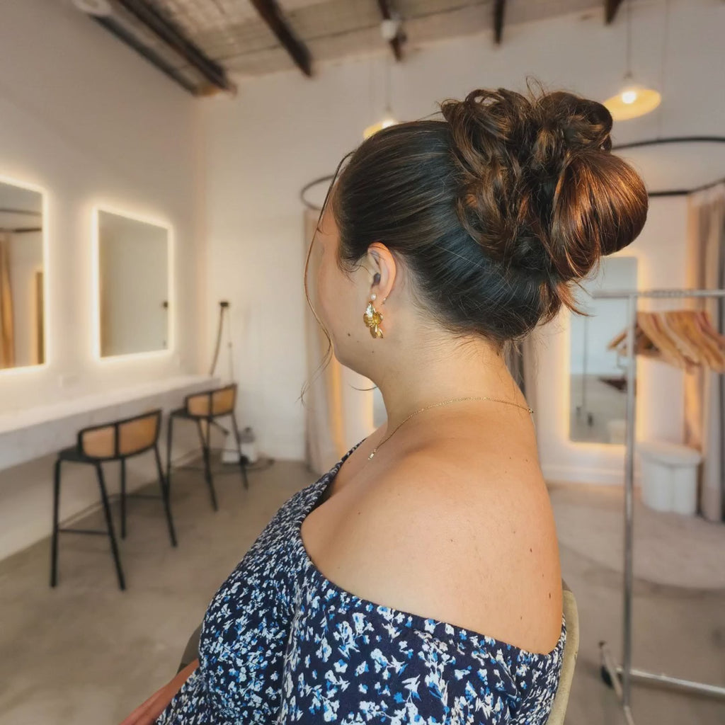 Avant / Après Messy Bun XL