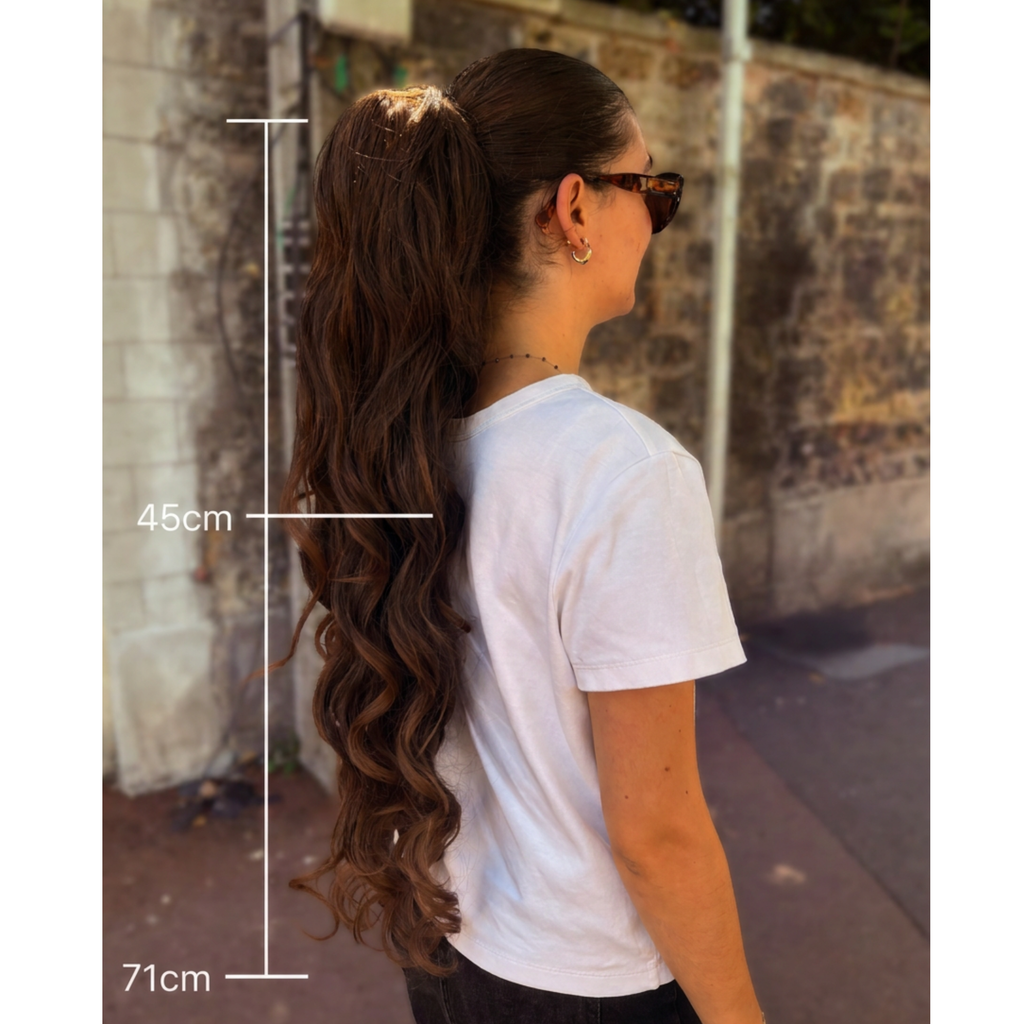 French Waves Marron Caramel 60 cm
